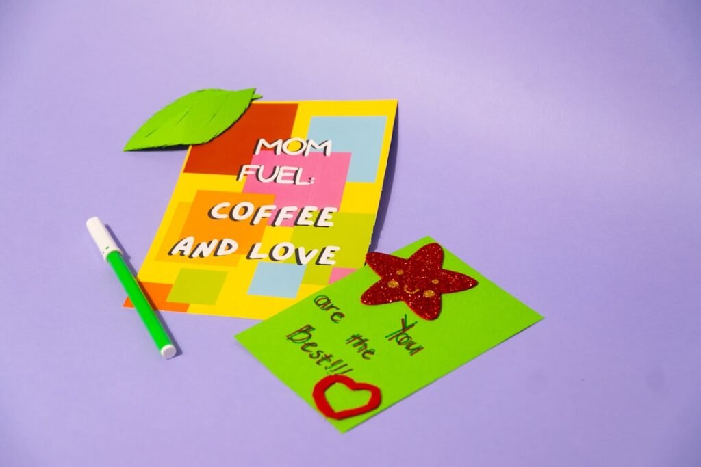 Handmade cards with messages for mom